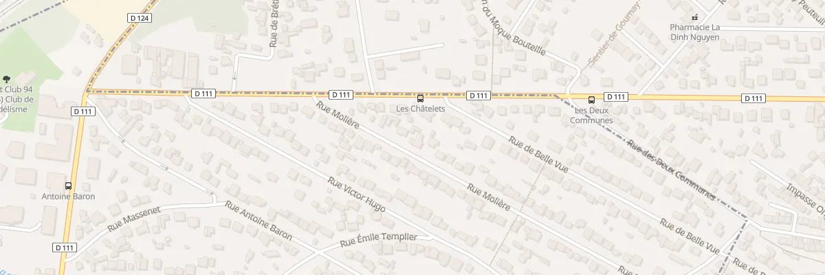 Plan du 68 Rue Molière à Sucy-en-Brie