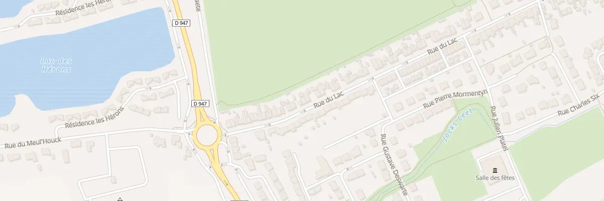 Plan du 78 Rue du Lac à Ghyvelde