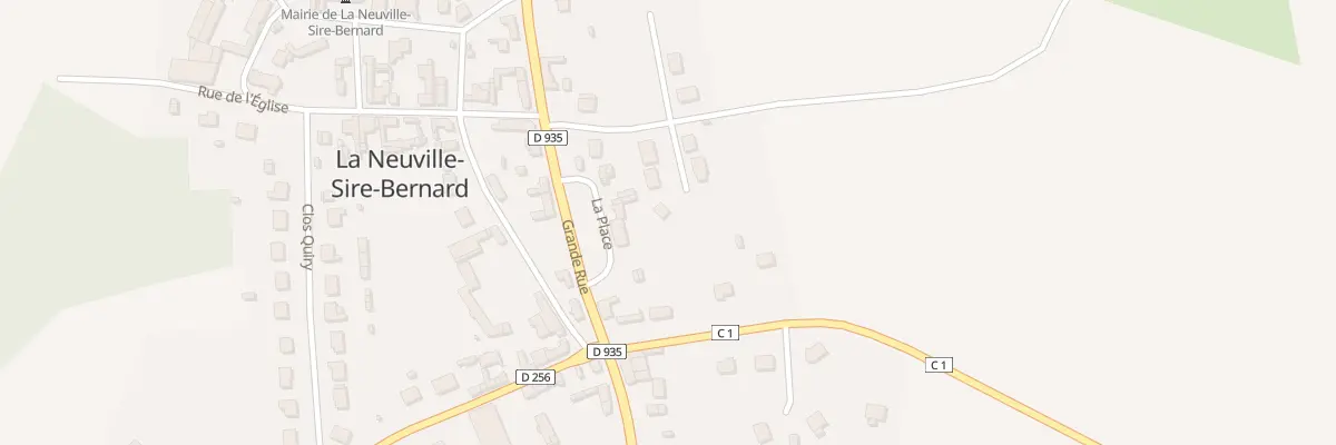 Plan du 8 Che de Saint-aubin à La Neuville-Sire-Bernard