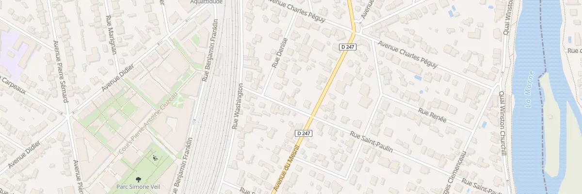 Plan du 7B Rue Saint-Paulin à Saint-Maur-des-Fossés