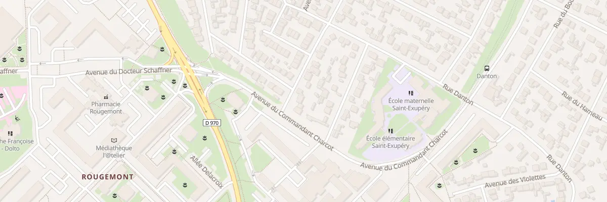 Plan du 57 Bd Lucien Gelot à Sevran