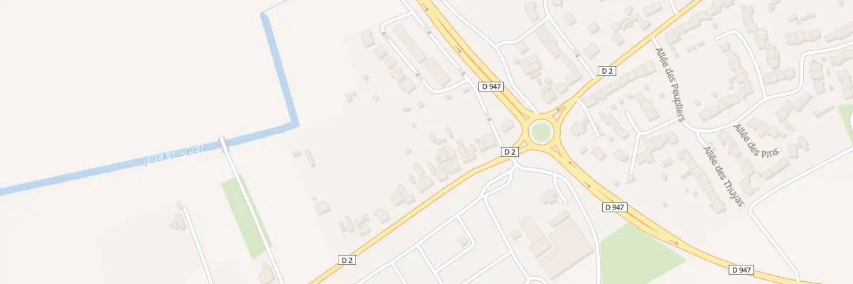 Plan du 74 Rue des Ecoles à Ghyvelde