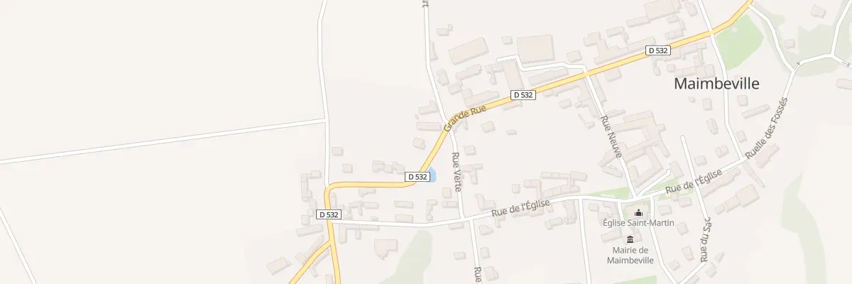 Plan du 19 Gr Grande Rue à Maimbeville