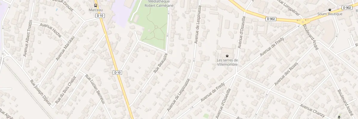 Plan du 21B Rue Beausire à Villemomble