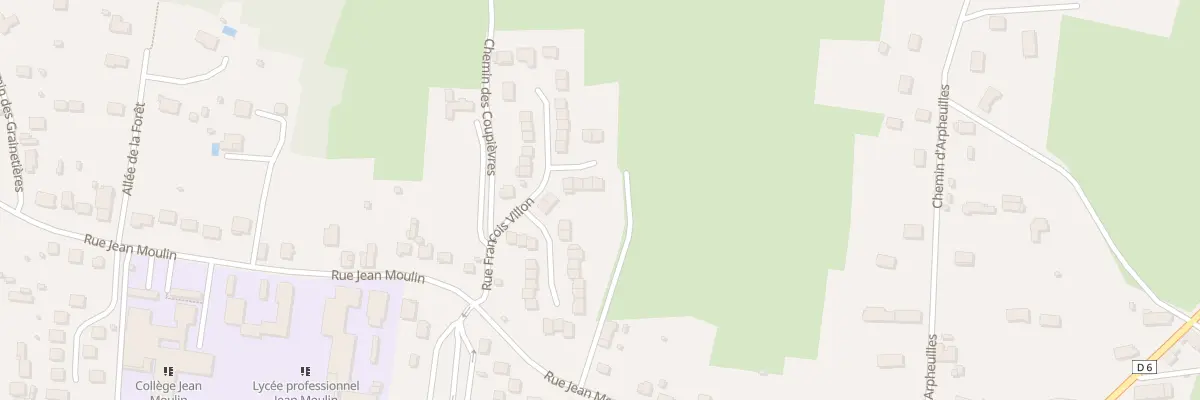 Plan du 8 Rue Joachim du Bellay à Saint-Amand-Montrond