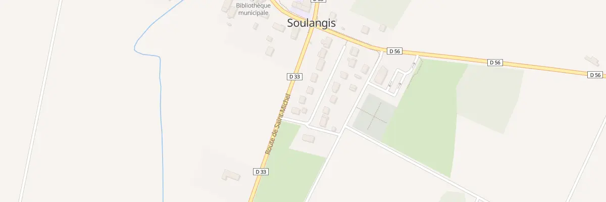 Plan du 3 Rue du Champ de la Plante à Soulangis
