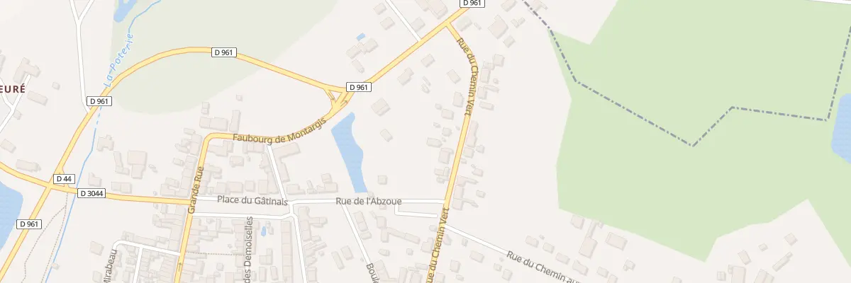 Plan du 17 Rue du Chemin Vert à Lorris