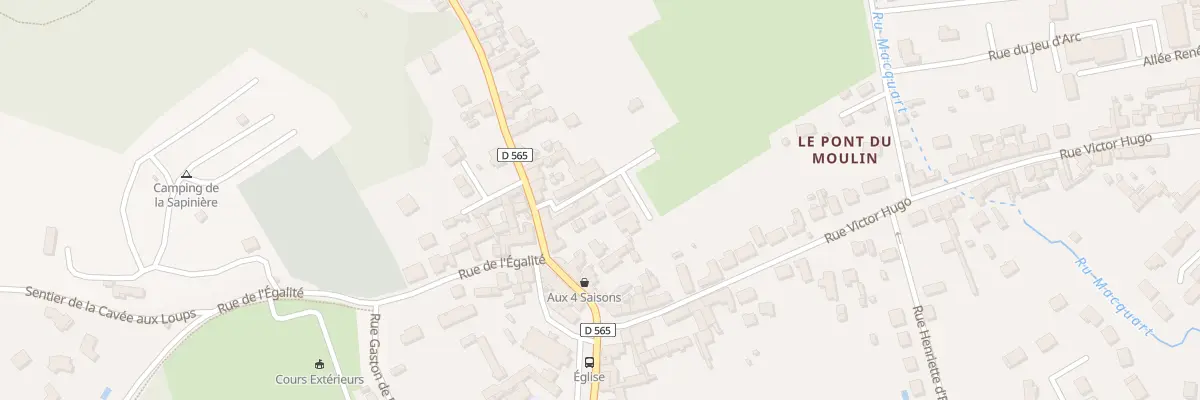 Plan du 18 Rue Jean Jaurès à Verneuil-en-Halatte