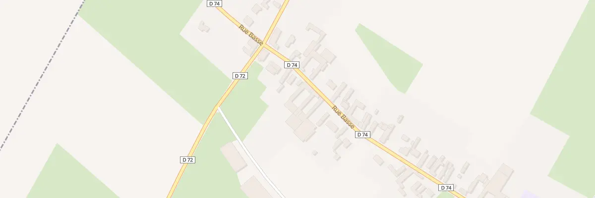 Plan du 38 Rue Basse à Frévillers