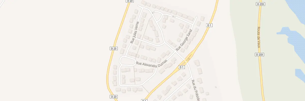 Plan du 34 Rue Jules Verne à Corbie