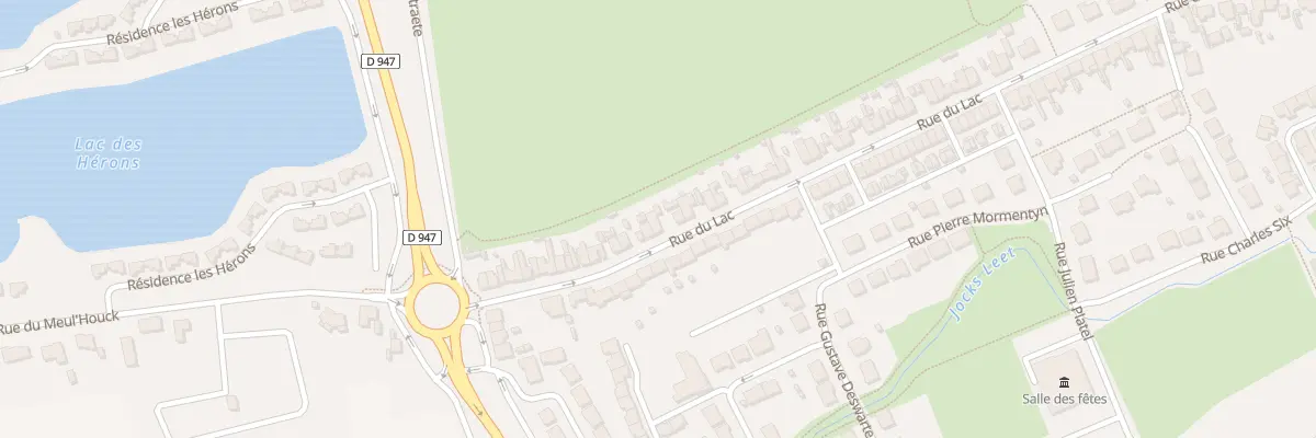 Plan du 76 Rue du Lac à Ghyvelde
