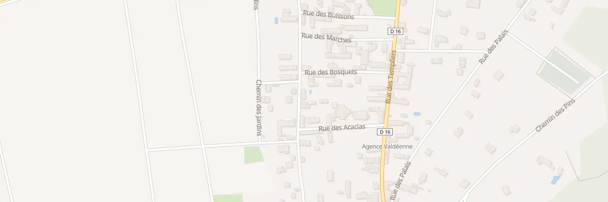 Plan du 19T Rue de l’Ermitage au Vaudoué