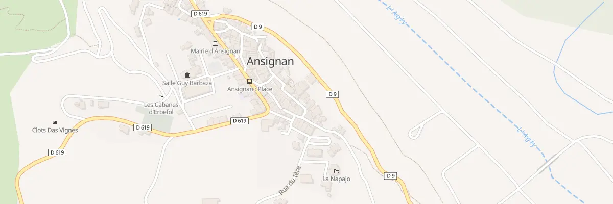 Plan du 5000 Rue de la Tourrette à Ansignan