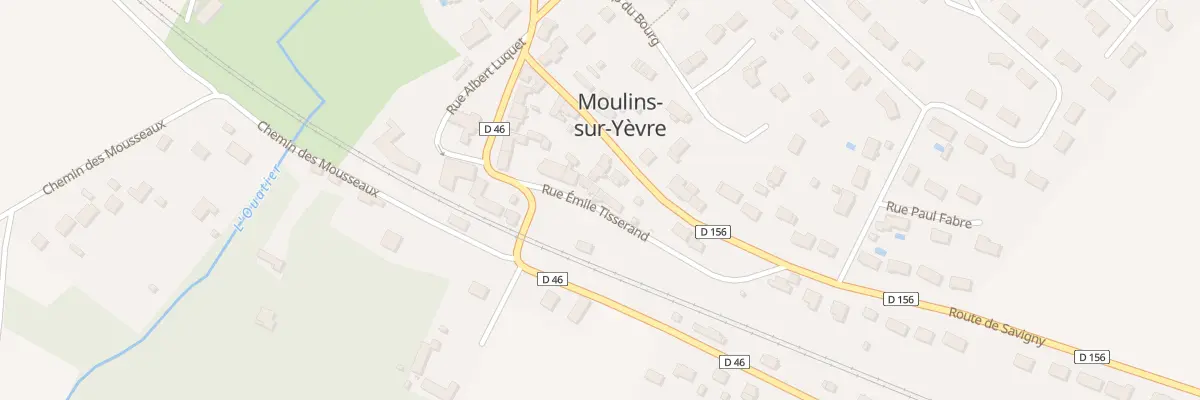 Plan du 10 Le Bourg à Moulins-sur-Yèvre