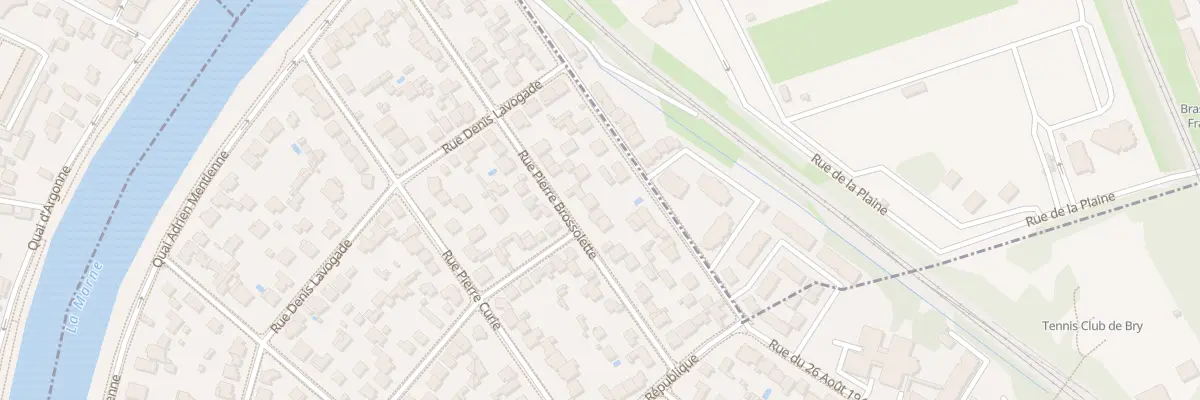 Plan du 29 Rue Pierre Brossolette à Bry-sur-Marne