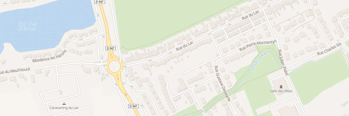 Plan du 107 Rue du Lac à Ghyvelde
