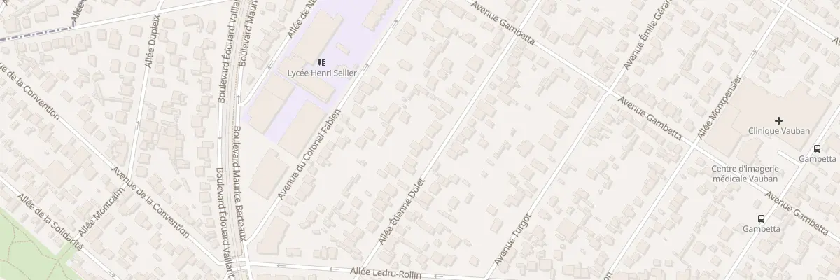 Plan du 43 All Etienne Dolet à Livry-Gargan