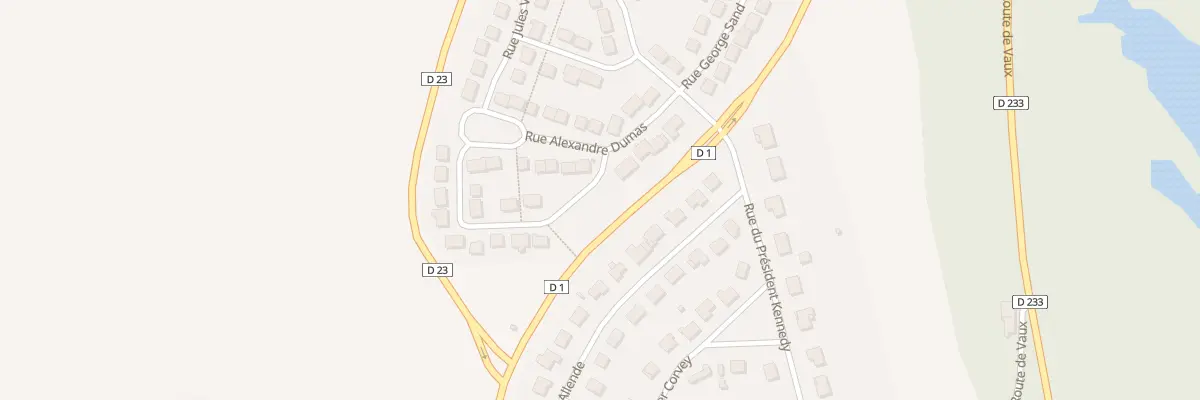 Plan du 3 Rue Guy de Maupassant à Corbie