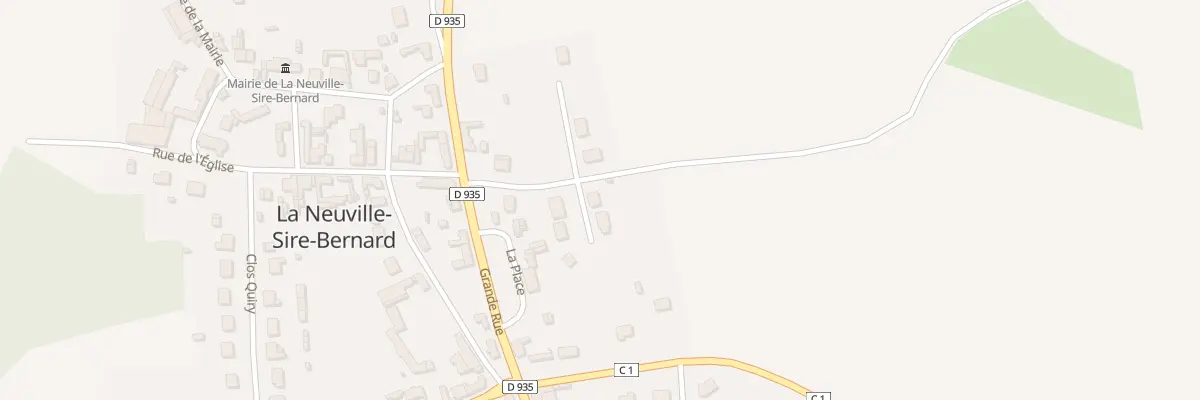 Plan du 14 Che de Saint-aubin à La Neuville-Sire-Bernard