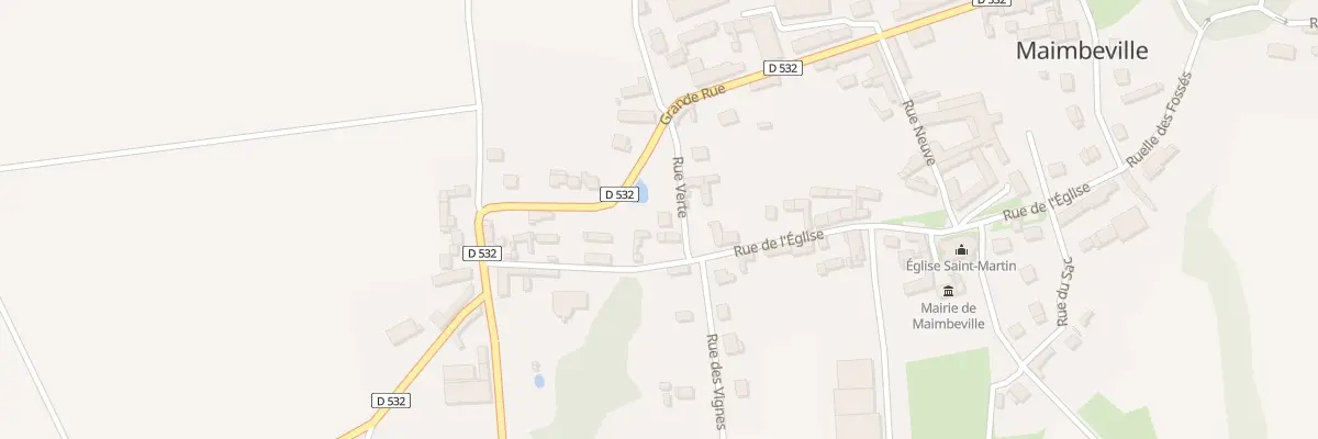 Plan du 5 Rue Verte à Maimbeville