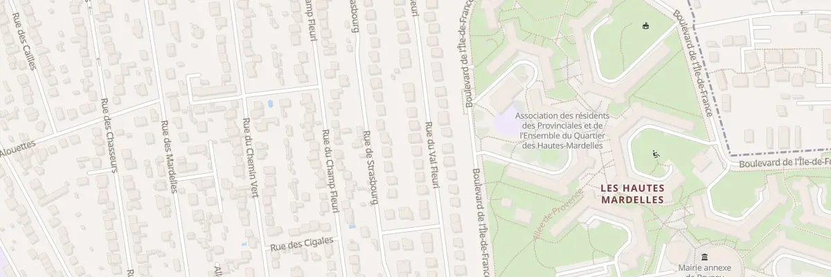 Plan du 31 Rue du Val Fleuri à Brunoy