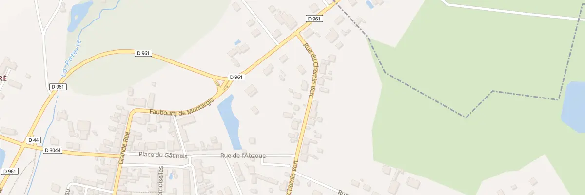 Plan du 19 Rue du Chemin Vert à Lorris