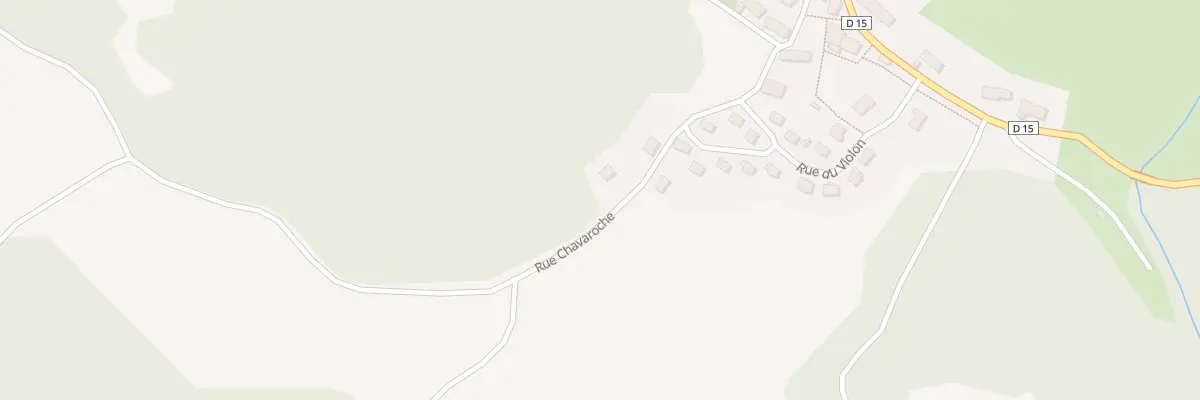 Plan du 4 Rue Chavaroche à Vebret