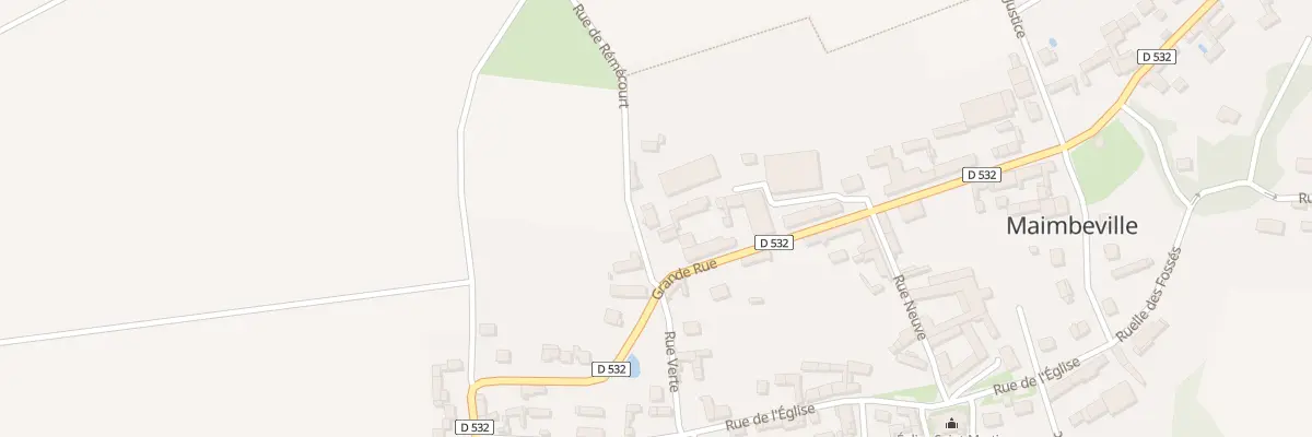 Plan du 4 Rue de Rémécourt à Maimbeville