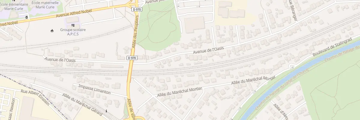 Plan du 83 Av de l’Oasis à Sevran