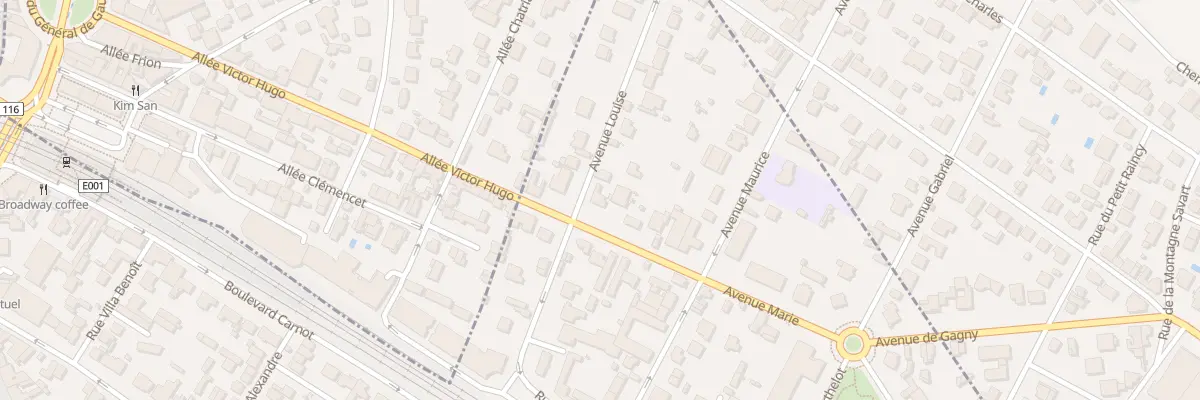 Plan du 9 Av Marie à Villemomble