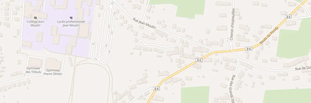 Plan du 83 Rue des Fauvettes à Saint-Amand-Montrond