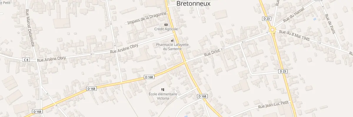 Plan du 14 Rue de Melbourne à Villers-Bretonneux
