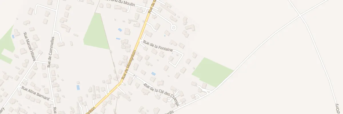 Plan du 8 Rue de la Fontaine à Orry-la-Ville