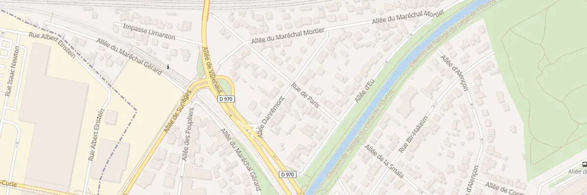 Plan du 13 Rue de Paris à Sevran