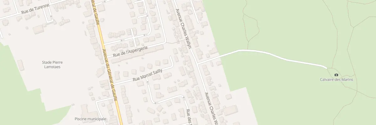 Plan du 221 Av Charles Wallyn à Bray-Dunes