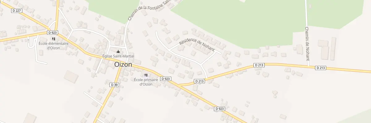 Plan du 50 Res de Nohant à Oizon