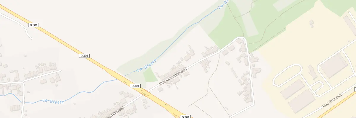 Plan du 95 Rue Jarzembowski à Divion