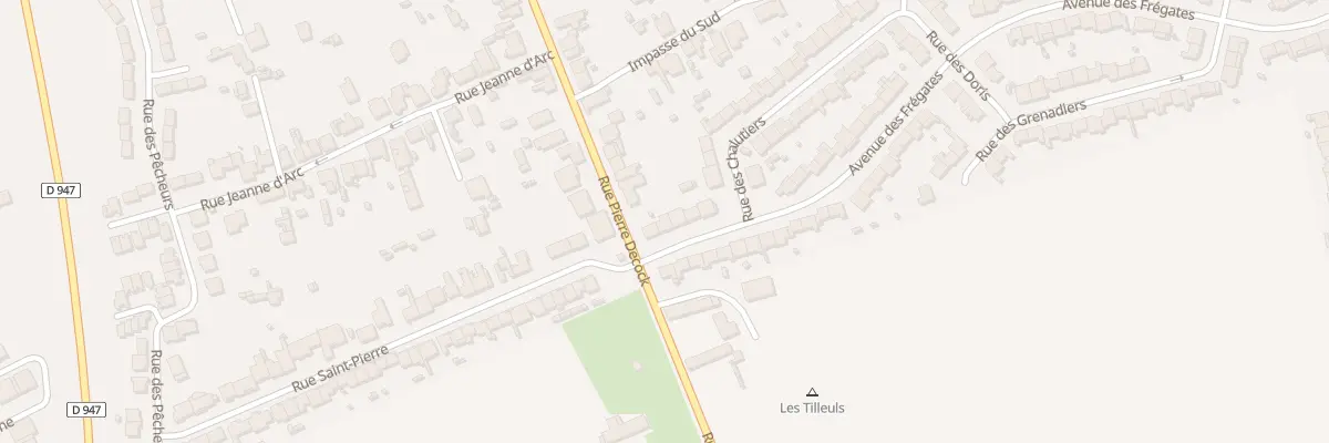 Plan du 3 Av des Frégates à Bray-Dunes