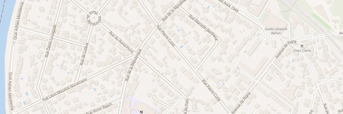 Plan du 52 Rue Pierre Curie à Bry-sur-Marne