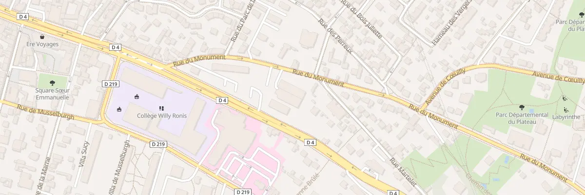 Plan du 3 Av Marx Dormoy à Champigny-sur-Marne