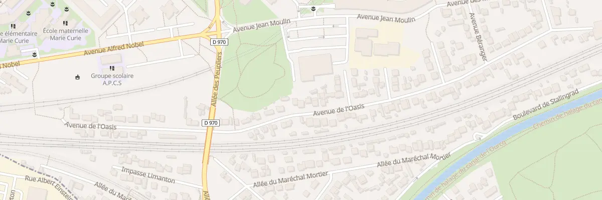 Plan du 54 Av de l’Oasis à Sevran
