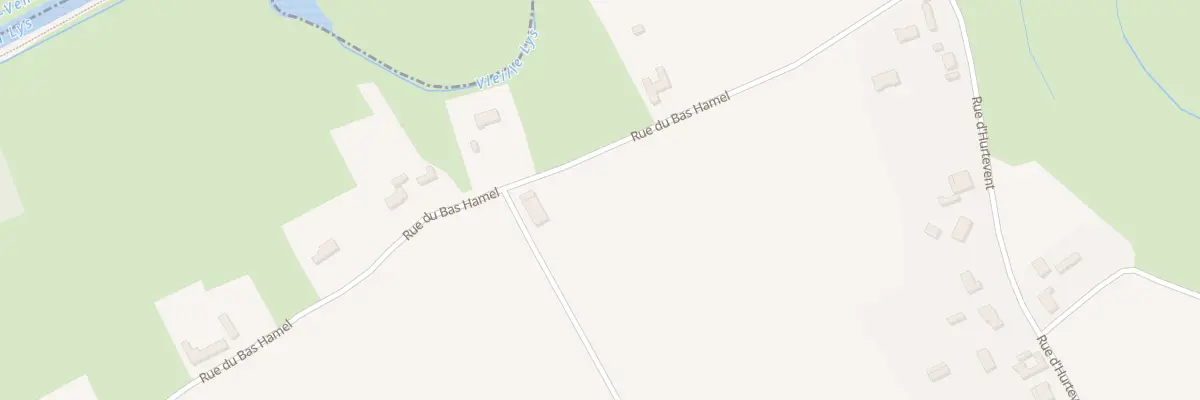 Plan du 1528 Rue du Bas Hamel à Saint-Venant