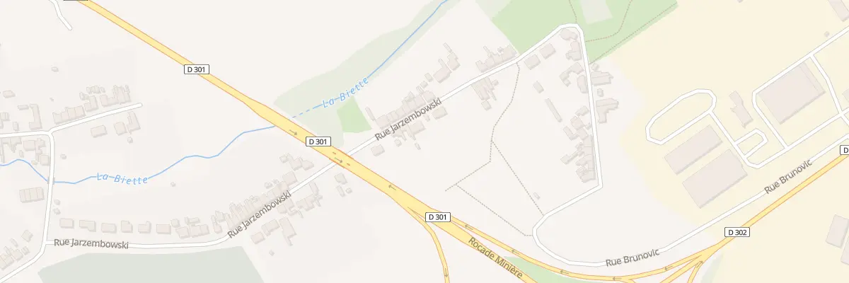 Plan du 36 Rue Jarzembowski à Divion