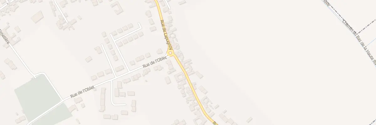 Plan du 35 Rue de Lapugnoy à Allouagne