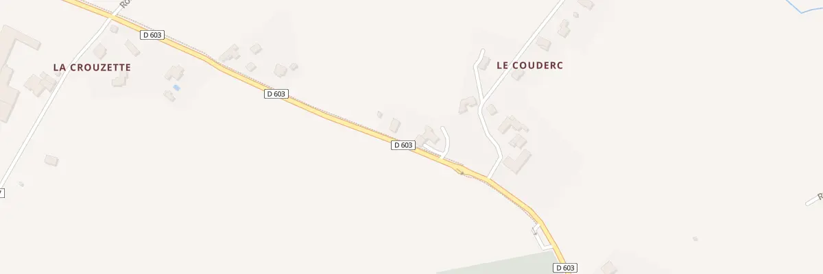 Plan du 5111 Le Couderc à Calmont