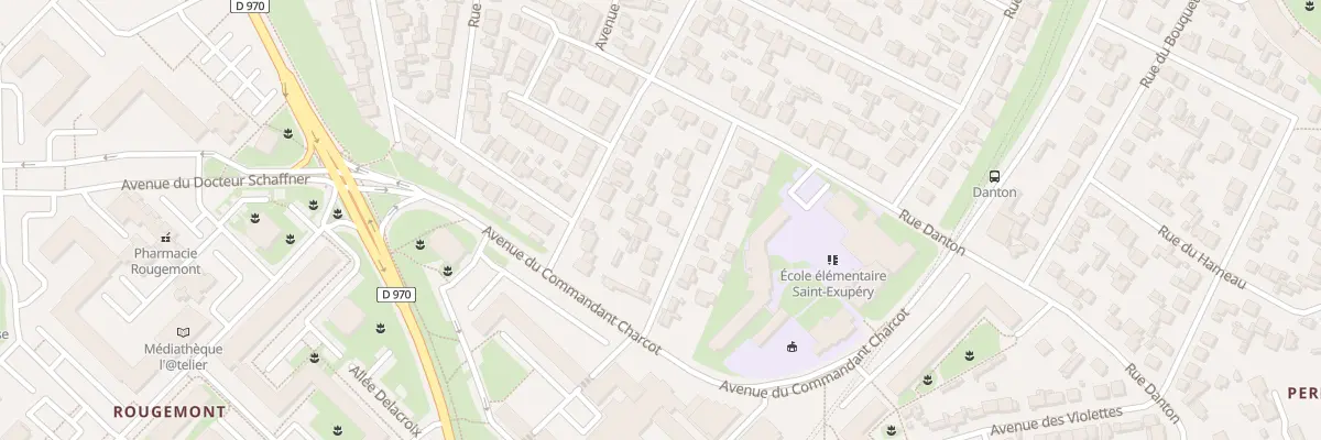 Plan du 10 Rue des Papillons à Sevran