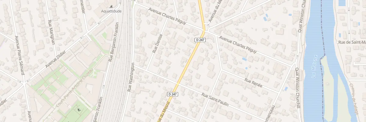 Plan du 65B Av du Mesnil à Saint-Maur-des-Fossés
