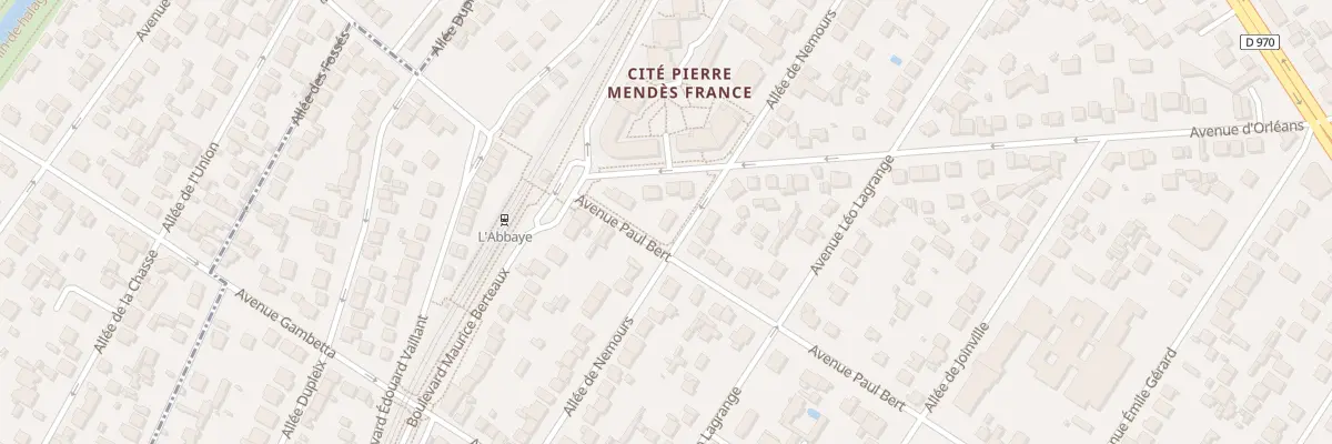 Plan du 61 All de Nemours à Livry-Gargan