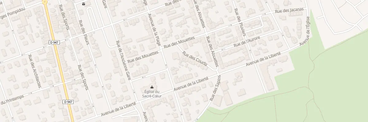 Plan du 97 Rue des Courlis à Bray-Dunes