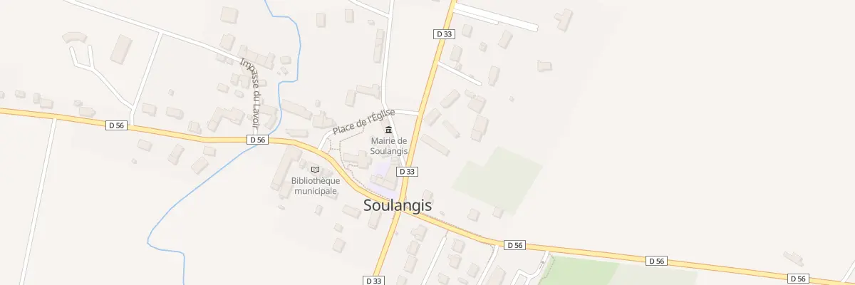 Plan du 6 Rte de Parassy à Soulangis